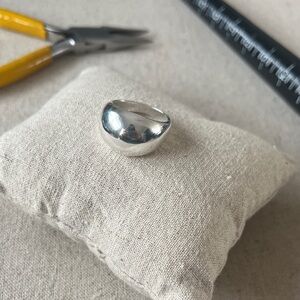Sterling Dome Ring 8